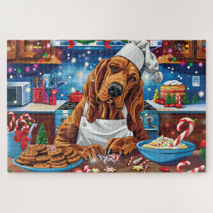 Bloodhound Weihnachtsbäckerei: Festliches Weihnach Puzzle