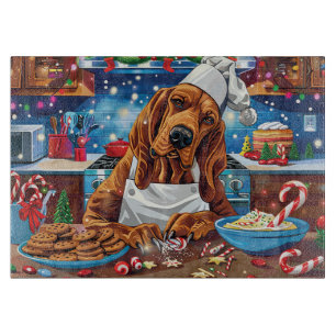 Bloodhound-Weihnachtsbäckerei: Festliches Weihnach Schneidebrett
