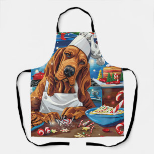 Bloodhound Weihnachtsbäckerei: Festliches Weihnach Schürze