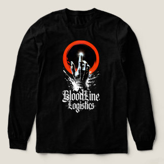 BloodLine Logistics - Gothic Chrome Hand Art Tri-Blend Shirt