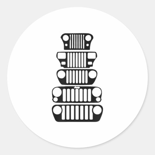 Bloodline TShirt Runder Aufkleber (Vorderseite)