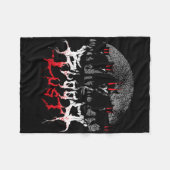 Bloodlust Wolf Pack Fleecedecke (Vorderseite (Horizontal))