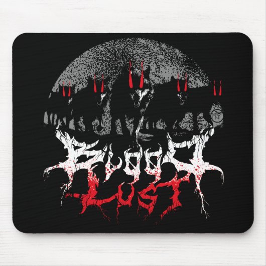 Bloodlust Wolf Pack Mousepad (Vorne)