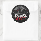 Bloodlust Wolf Pack Runder Aufkleber (Tasche)