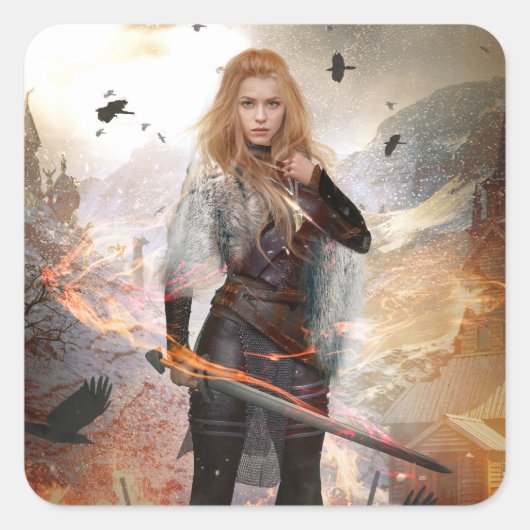 Bloodmark Epic Fantasy Art Sticker (Vorderseite)