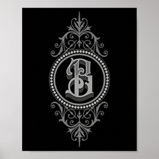 Bloodmark Tattoo Shop Premium Poster (Vorne)