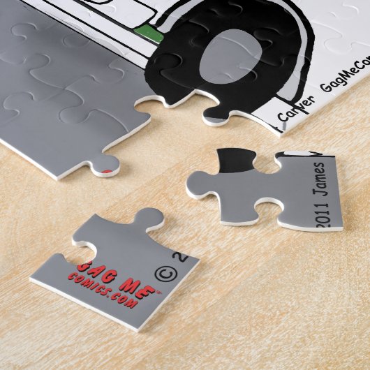 "Bloodmobile" Puzzle (Seite)