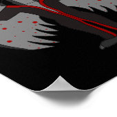 Bloodmoon-Drachengeborenes Fantasy-Poster Poster (Ecke)