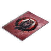 Bloodmoon Horned Owl Notizblock (Linke Seite)