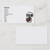 BloodPressureCard, Name, Adresse 1, Adresse 2,… Visitenkarte (Vorne/Hinten)