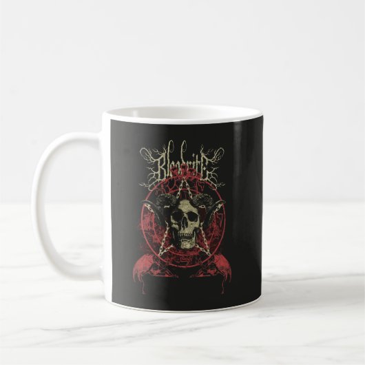 Bloodrite - Occult Streetwear Design Kaffeetasse (Links)