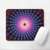 Bloodshot Fraktal Swirl Mousepad (Mit Mouse)