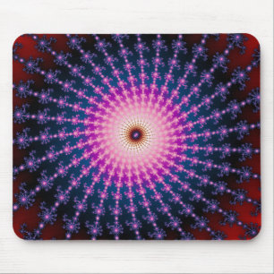 Bloodshot Fraktal Swirl Mousepad