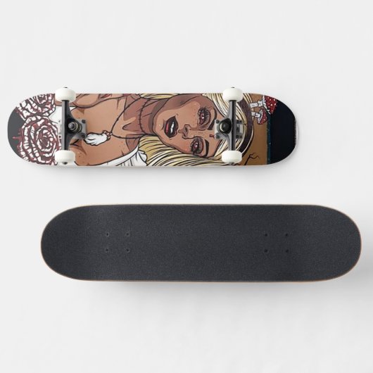 Bloodshot Skateboard (Horizontal)