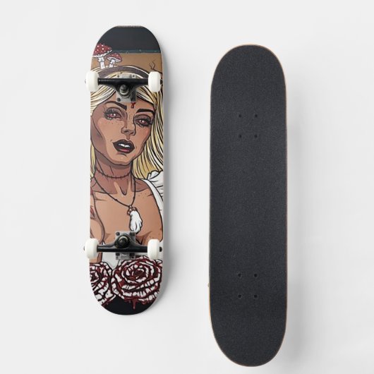 Bloodshot Skateboard (Vorderseite)