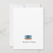 Bloodstone Dragon - Grußkarte (Rückseite)