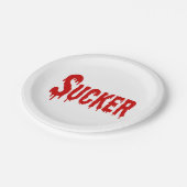 BLOODSUCKER PAPPTELLER (Schrägansicht)