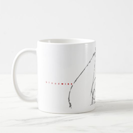 Bloodwire Tasse [weiß] (Links)