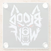 Bloodwolf: Die Alpha Awakens Glasuntersetzer (Rückseite)