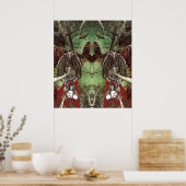 Bloodwood Print Poster (Küche)