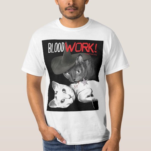 BloodWork! Necromancer Nancy T-Shirt (Vorderseite)