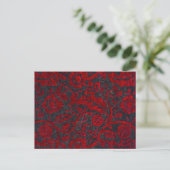 Bloody-Blume ~ Postcard Postkarte (Stehend Vorderseite)