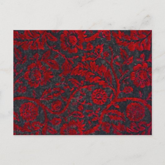 Bloody-Blume ~ Postcard Postkarte (Vorderseite)