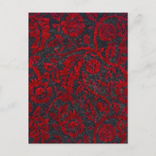 Bloody-Blume ~ Postcard Postkarte (Vorderseite)