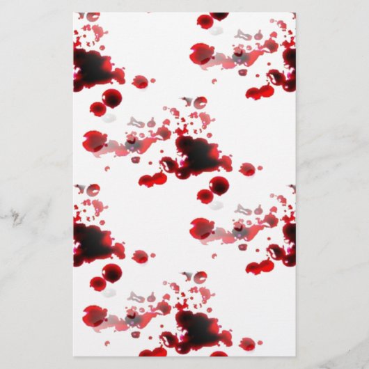 Bloody Briefpapier (Vorderseite)
