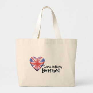 Bloody Briten Jumbo Stoffbeutel
