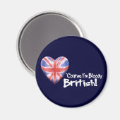 Bloody British Magnet (Vorderseite/Rückseite)