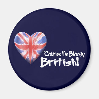 Bloody British Magnet