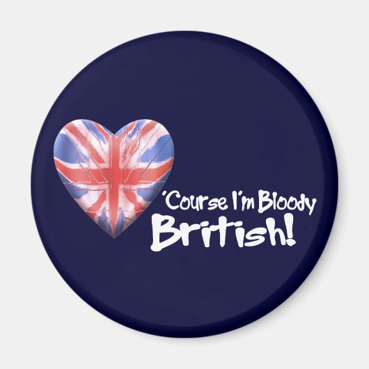 Bloody British Magnet (Vorne)