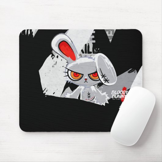 Bloody Bunny Mousepad (Mit Mouse)