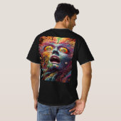 BLOODY Evil the DARK WORLD, BACK DRUCKEN T-Shirt (Schwarz voll)