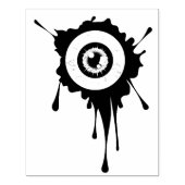 Bloody Eyeball Gummistempel (Prägung)