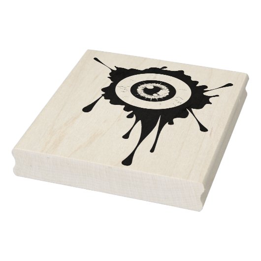 Bloody Eyeball Gummistempel (Stempel)