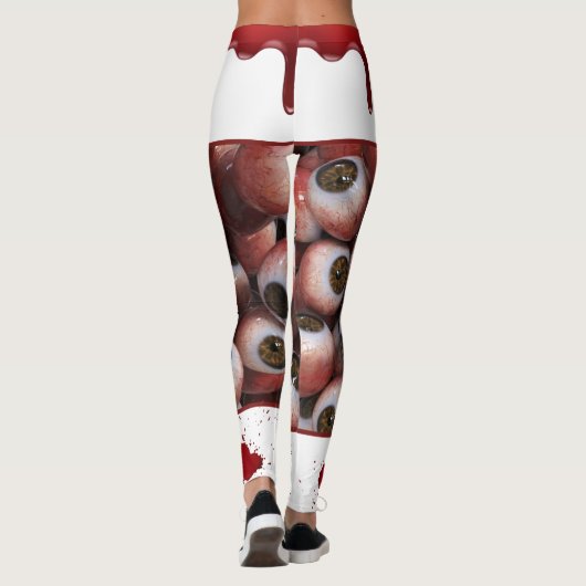 Bloody Eyeballs Leggings (Rückseite)
