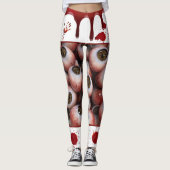 Bloody Eyeballs Leggings (Vorderseite)