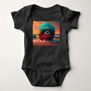 Bloody Eyes Baby Strampler