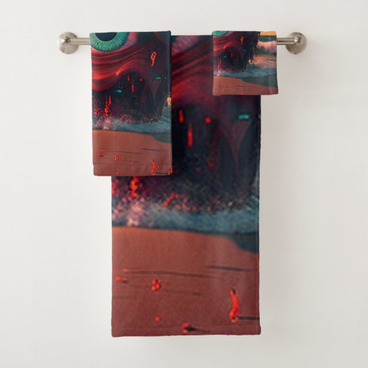 Bloody Eyes Badhandtuch Set (Insitu)