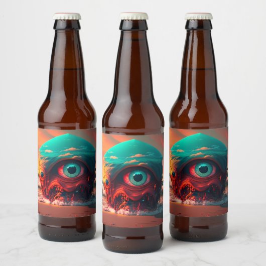 Bloody Eyes Bierflaschenetikett (Flaschen)