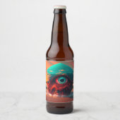 Bloody Eyes Bierflaschenetikett (Vorderseite)
