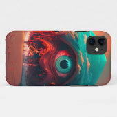Bloody Eyes Case-Mate iPhone Hülle (Rückseite (Horizontal))