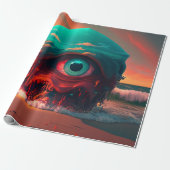 Bloody Eyes Geschenkpapier (Ungerollt)