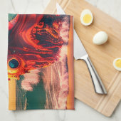 Bloody Eyes Geschirrtuch (Viertel Falte)