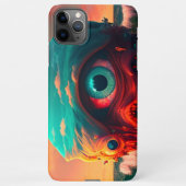 Bloody Eyes iPhone Hülle (Rückseite)