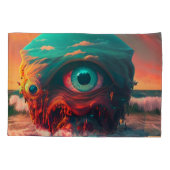 Bloody Eyes Kissenbezug (Rückseite-Links)