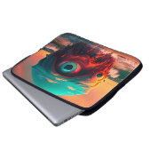 Bloody Eyes Laptopschutzhülle (Vorne Knopf)