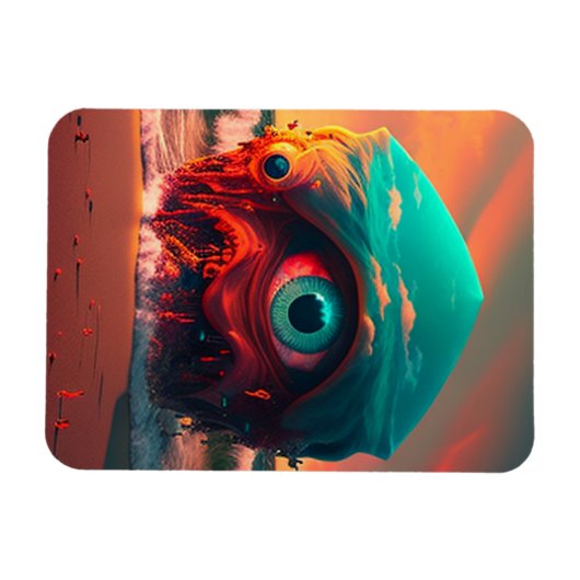 Bloody Eyes Magnet (Horizontal)